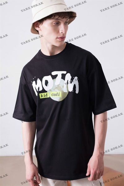 Tarzsokak Unisex Kid Cudi Man Of The Moon 3 Negru