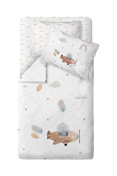 Casadora Baby Happy Tony Cotton Satin Duvet Cover Set