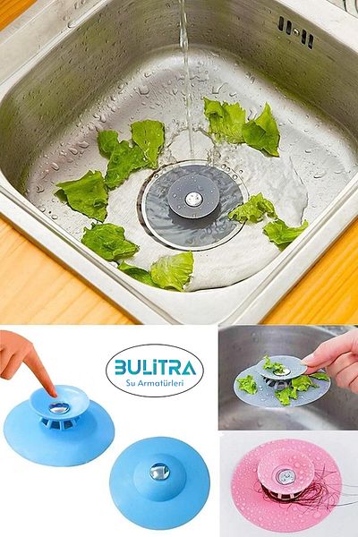 BULİTRA Su Armatürleri 3 Pieces Sink Bathtub Stopper - Kitchen and Bathroom Drain Stopper, Lid Spigot Strainer