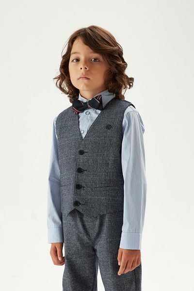 Nebbati Boys' Patterned Trousers 23FW1NB3241
