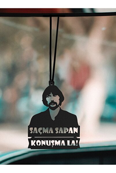 VELUX HOME Araba Dikiz Aynası Süsü Metal Behzat Ç Amirim Saçma Sapan Konuşma La