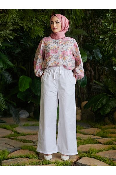 Neways Denim Trousers - White - Neways