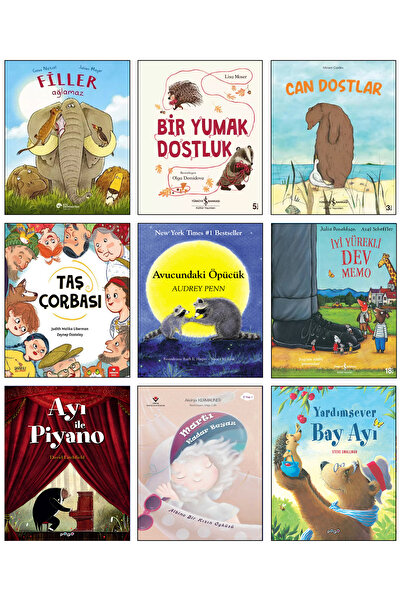 TÜRKİYE İŞ BANKASI KÜLTÜR YAYINLARI Filler Ağlamaz Bir Yumak Dostluk Can Dost...