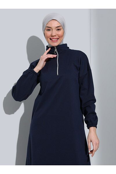 Por La Cara Cap / Top Coat - Navy Blue - Por La Cara