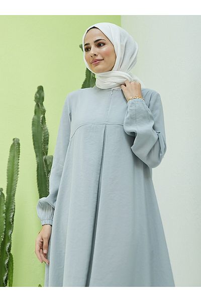 Neways Hijab Dress - Light Gray - Neways