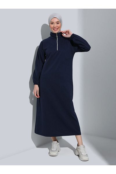Por La Cara Cap / Top Coat - Navy Blue - Por La Cara