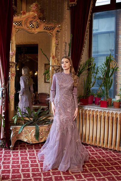 Prive Fish Evening Dress 7013