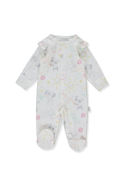 Bebetto INTERLOK BOOTIES JUMPSUIT PRINTED (PAINTING) T 3377