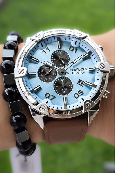 Ferrucci New Season Men's Wristwatch, All Functions Active