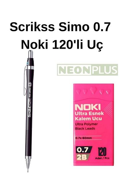 NEON PLUS Scrikss Simo 0.7 Pen and Noki 120 Nibs
