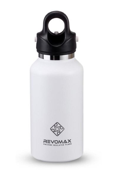 Revomax White Steel Thermos - 355Ml (12Oz)
