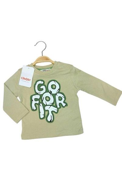 Çikoby Baby Boy Cotton Thin Long Sleeve T-shirt