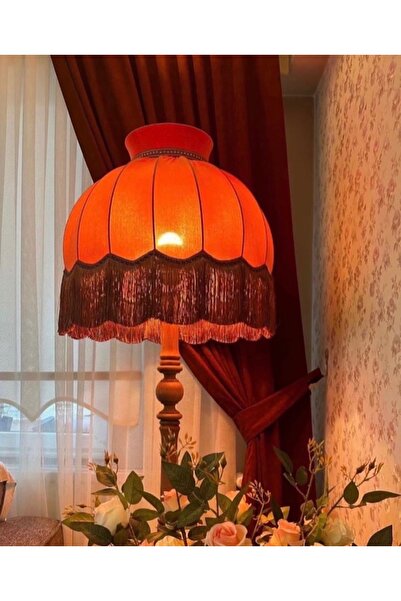 Genel Markalar Ayışığı Lambader Şapkası Kiremit Rengi