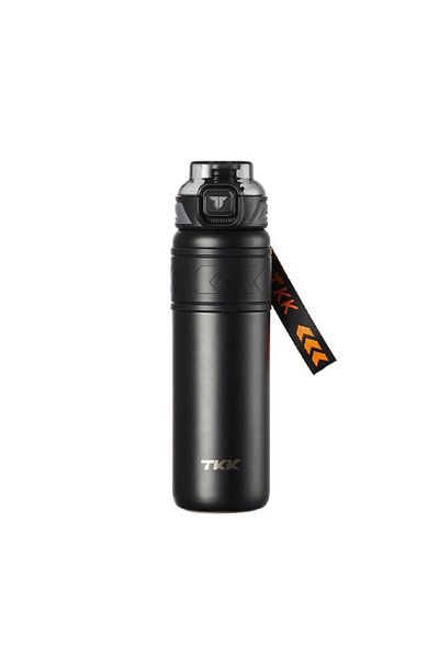 TKK Steel Thermos Flask 900ml Black