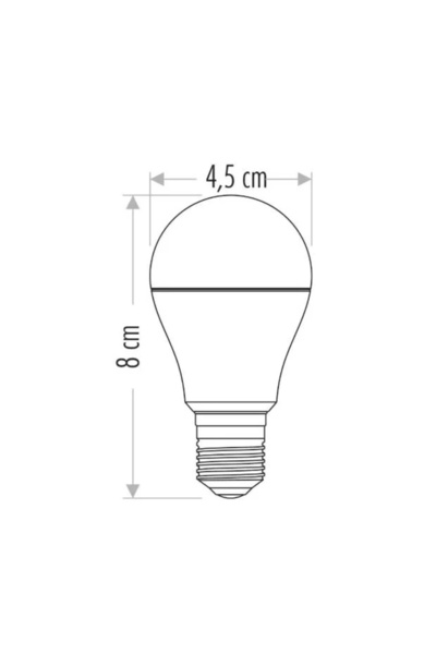 Cata Ct-4232 6w 220v E27 Duylu Edison Led Ampul Günışığı