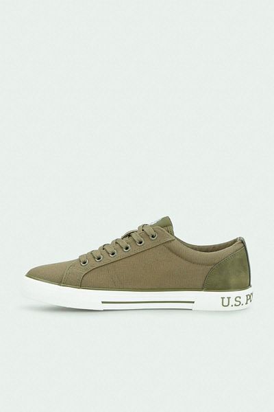 U.S. Polo Assn. Ανδρικά αθλητικά παπούτσια TEO TEX 4FX Khaki-Khaki