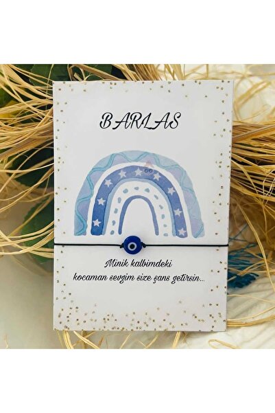 Perle88 Kişiye Özel İsimli Şans Bilekliği Gökkuşağı model 24 Adet
