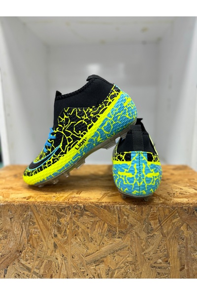 Lion Lion 1071 Yellow-Black Crampon Shoes