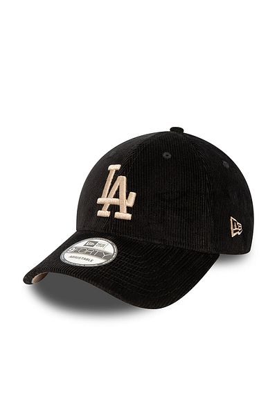 NEW ERA Черна шапка 9Forty от корд