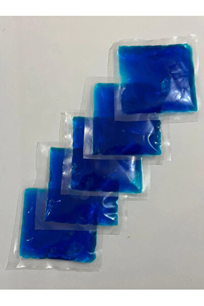 Emino 5 Adet Termojel Sıcak Soğuk Kompres Jel 13x13 cm Mavi