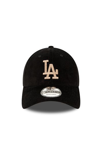 NEW ERA Черна шапка 9Forty от корд