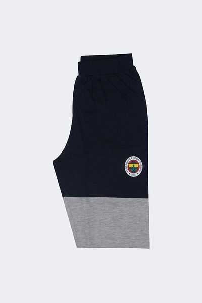 Fenerbahçe Licensed White Boy's Bermuda Suit