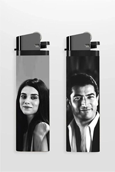 Genel Markalar Çakmak 2'li Ezel Eyşan Baskılı Klasik Gazlı Çakmak
