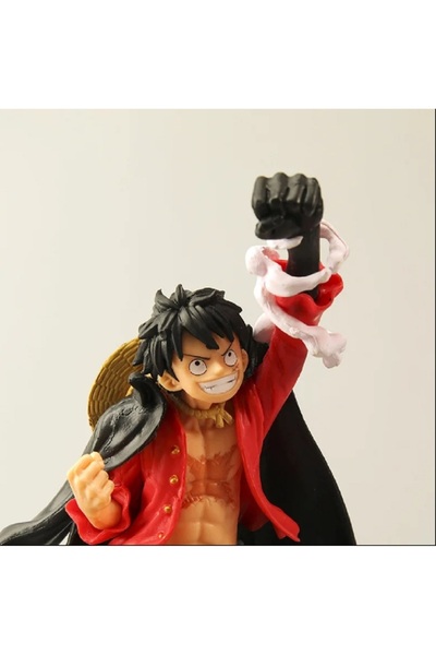 hediyeconcepti 20CM Tek Parça Anime Figürü Luffy Bebek Süs Pvc Heykelcik Bebek Kawaii Sevimli Boys