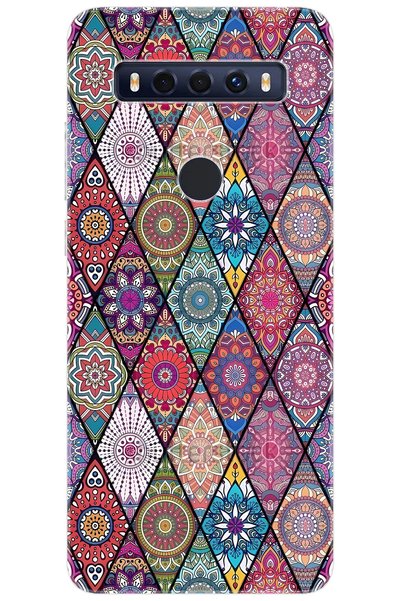 TCL 10 SE T766H Uyumlu Kılıf Desen Baskılı Silikon Kilim Tasarım STK:660 CP-4...