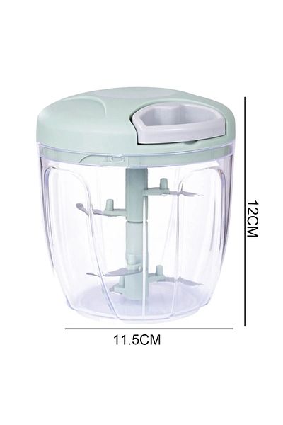 GKN Online 5 Blades Drawstring Hand Rondo Large Size Vegetable Chopper Pull Hand Rondo 900 ml