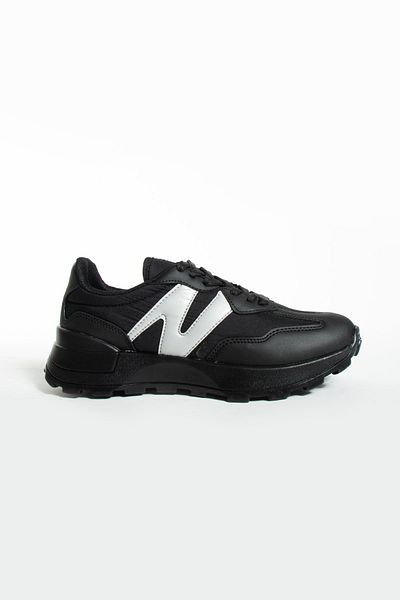 İnan Ayakkabı WOMEN'S BLACK SNEAKERS & SPORTS SHOES (5 CM)