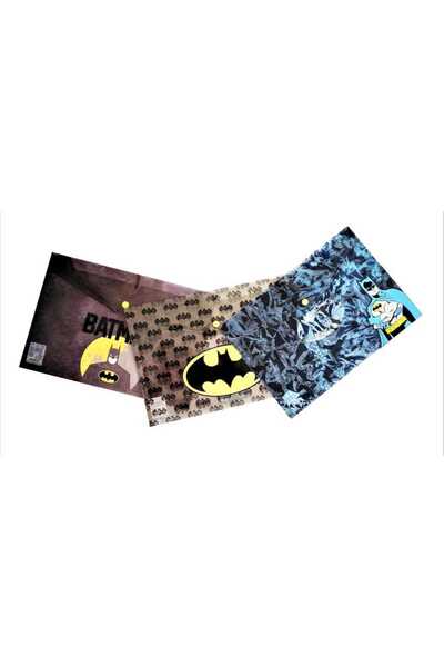 KESKİN COLOR Sharp Color Batman A4 Snap File Plastic120770-09 (Pack of 10)