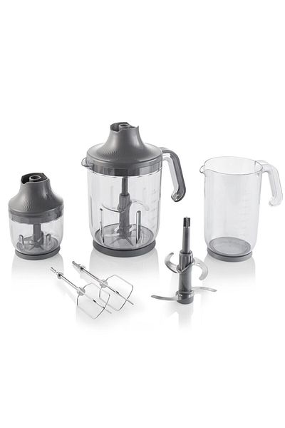 Arzum AR1115-B مجموعة خلاط تكنوارت ماكسي بلس نيو باللون الأبيض