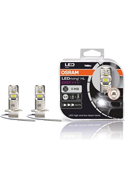 Osram H3 Ledriving HL Easy 12V LED Far ve Sis Ampulü (Takım - 2 Adet)