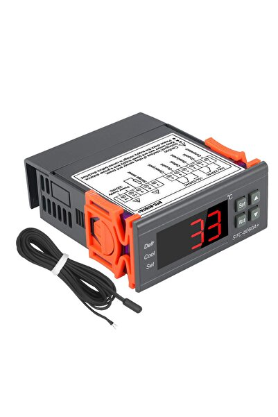 METİN ISITMA SOĞUTMA Buzdolabı Termometre Termostat Tek Prop (stc-8080a ) (SRT8080)
