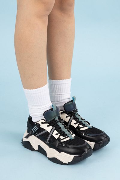 Getcho Pantofi sport multiplu Markon pentru femei, negru, verde