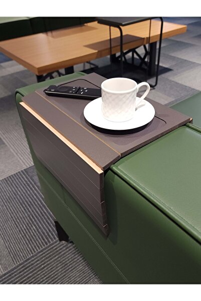 ARKITEKT EX Kolçak Tepsisi MDF 8 mm | Kaymaz Orta Alan | Bardaklık ve Telefon...