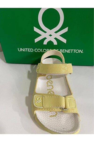 Benetton BN-1237 Unisex Anatomical Children's Sandals Yellow 26-30