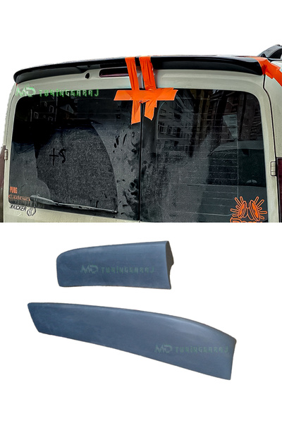 mdtuninggaraj Fiat Doblo D3-d4 Kasa Uyumlu 2010-2022 Çift Kapı Boyasız Fiber Spoiler