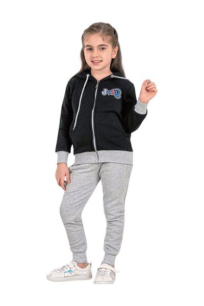 ByDon GIRL'S CHARTED TRACKSUIT SET