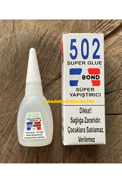 EvoBond 502 SÜPER GÜÇLÜ JAPON YAPIŞTIRICI MERMER CAM PLS YAPIŞTIRIR ORJ