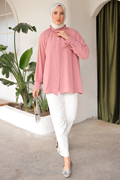 benguen 61639 Πουκάμισο Καρφίτσα Ροζ