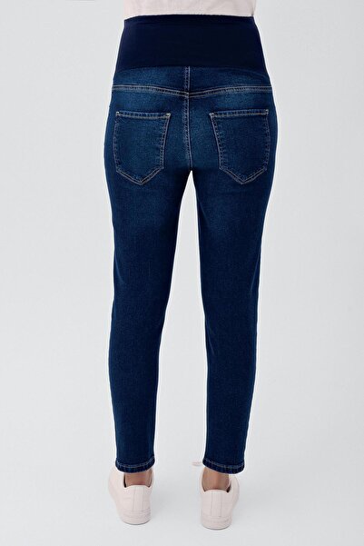 Artış Boyfriend Flexible Lycra Adjustable Waist Maternity Jeans J01