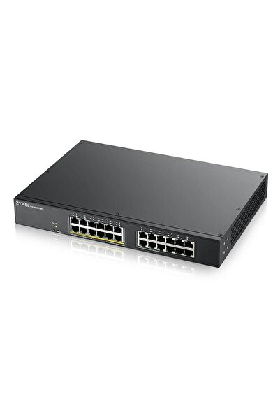 ZyXEL Gs1900-24ep 24 porturi 12xpoe (130W) Comutator Web Yönetilebilir
