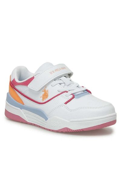 U.S. Polo Assn. Pantofi albi Martell JR 4FX pentru copii