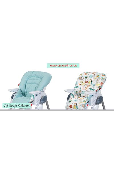 Holmer Water Green Organic High Chair - Cushion and Cover (Without Belt Hole)