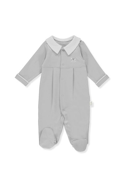 Bebetto Interlock Booties Jumpsuit (ROCKING HORSE) T 3555