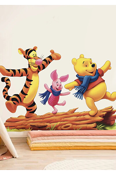 WALLHUMAN Winnie The Pooh Çocuk Odası Duvar Stickerı