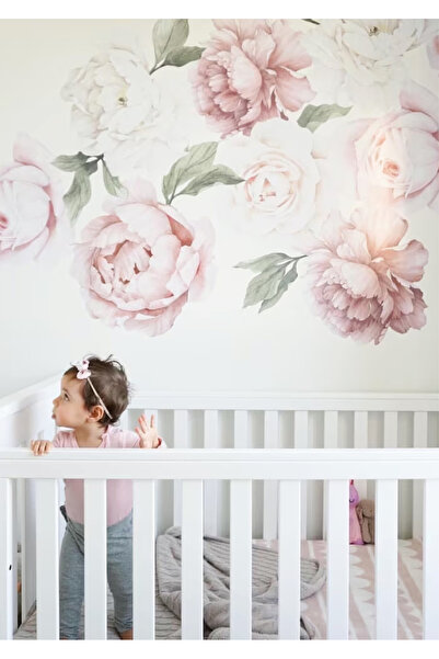 WALLHUMAN Pembe Flamingolar Çocuk Odası Duvar Stickerı