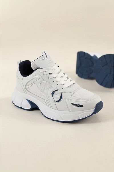 McDark Pantofi Sport Unisex Alb Sax